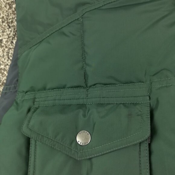 J. Crew Puffer Vest Mens Large Green Expedition Down Jacket Water Repellent - Picture 10 of 15